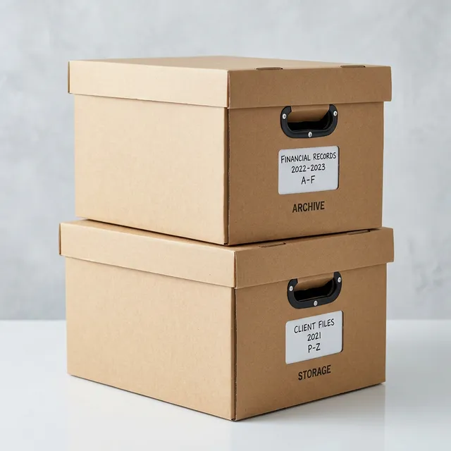 Cajas de Archivo